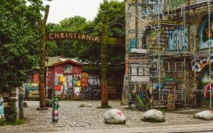 wejście do Wolnego Miasta Christiania
